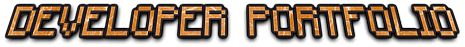 DEVELOPER PORTFOLIO